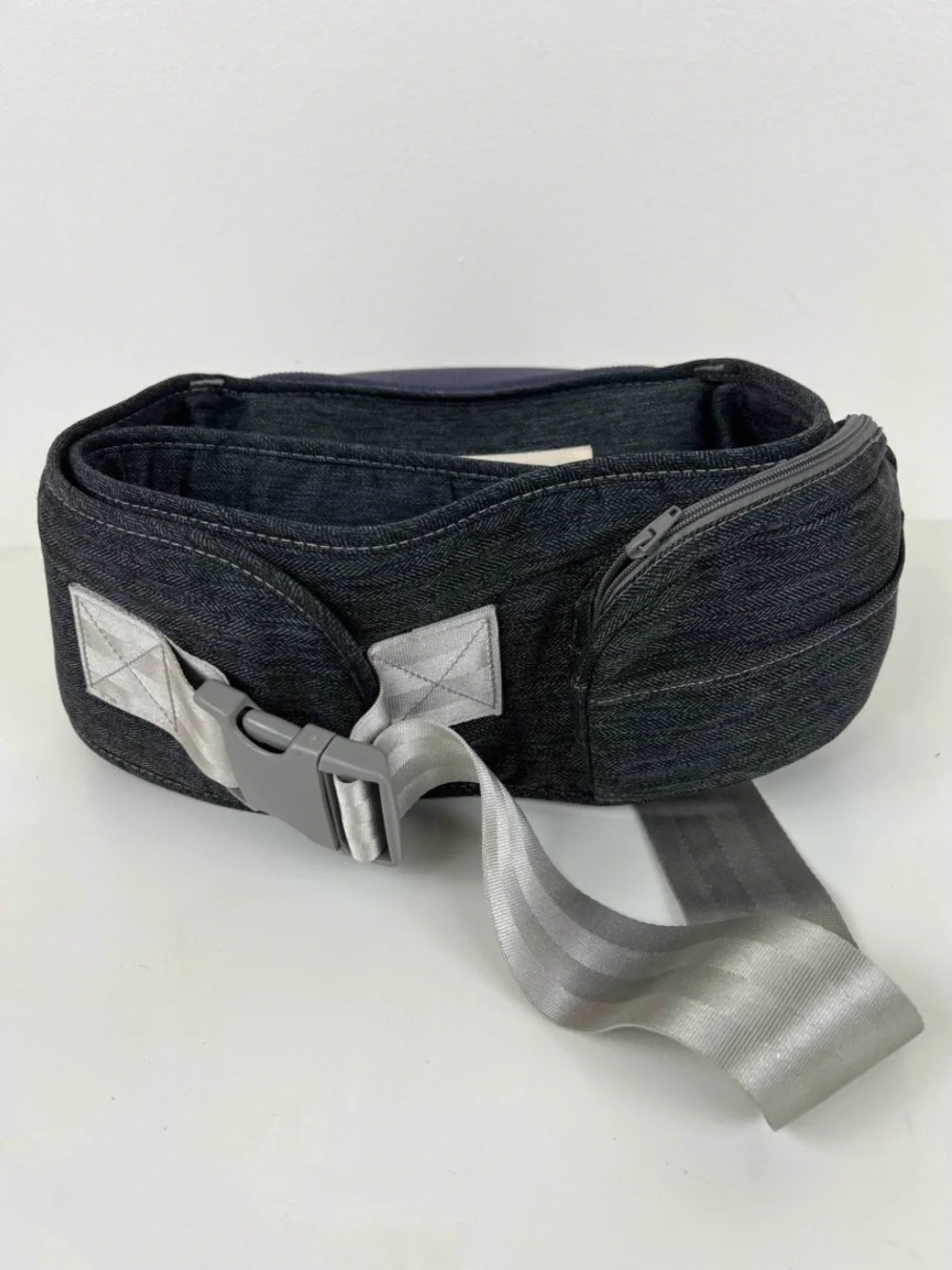 Baby Hip Seat Carrier — Gray Support Waist Stool